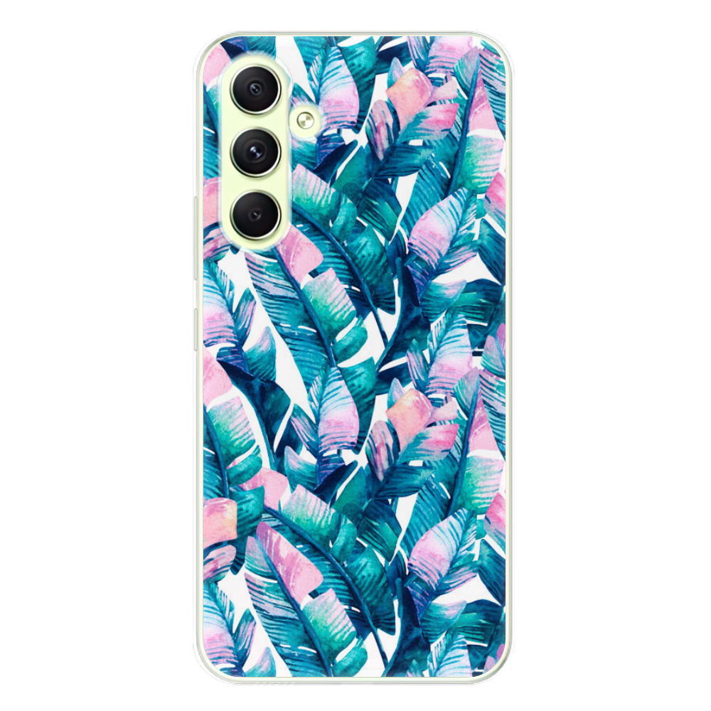Odolné silikónové puzdro iSaprio - Palm Leaves 03 - Samsung Galaxy A54 5G