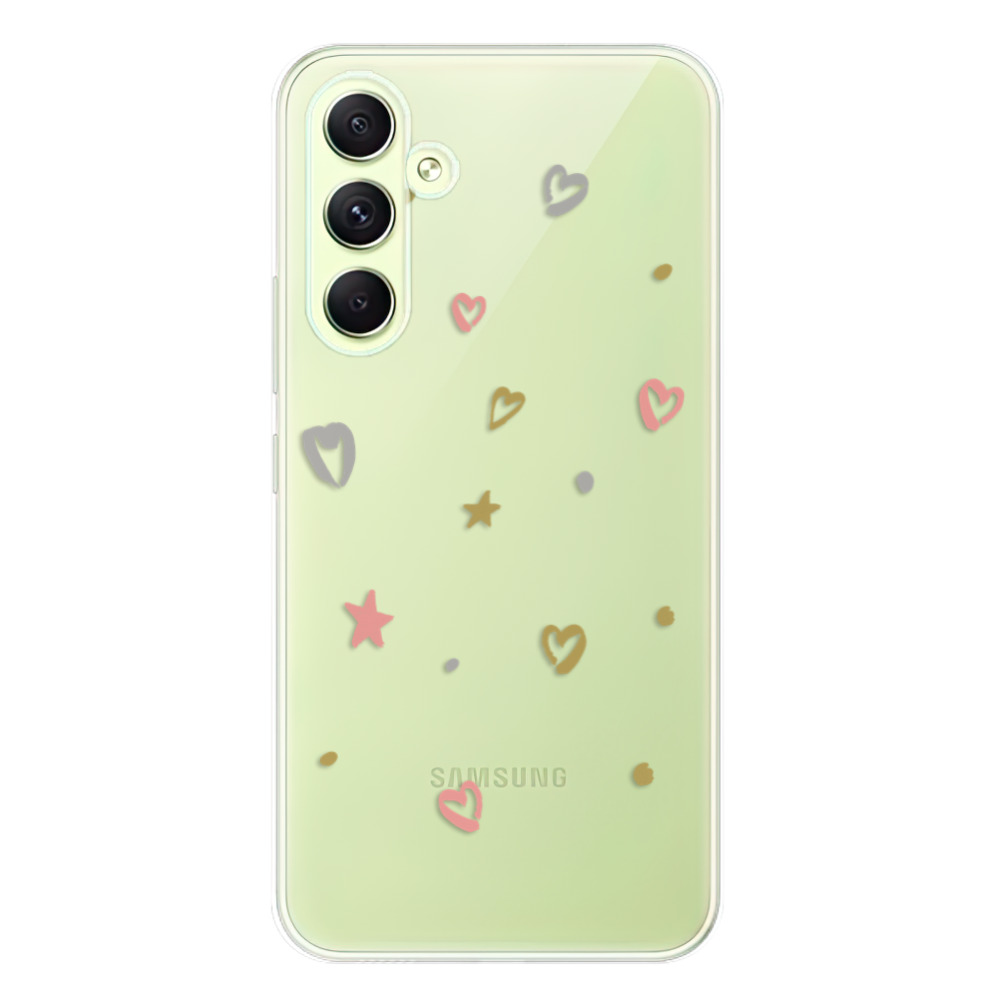 Odolné silikónové puzdro iSaprio - Lovely Pattern - Samsung Galaxy A54 5G