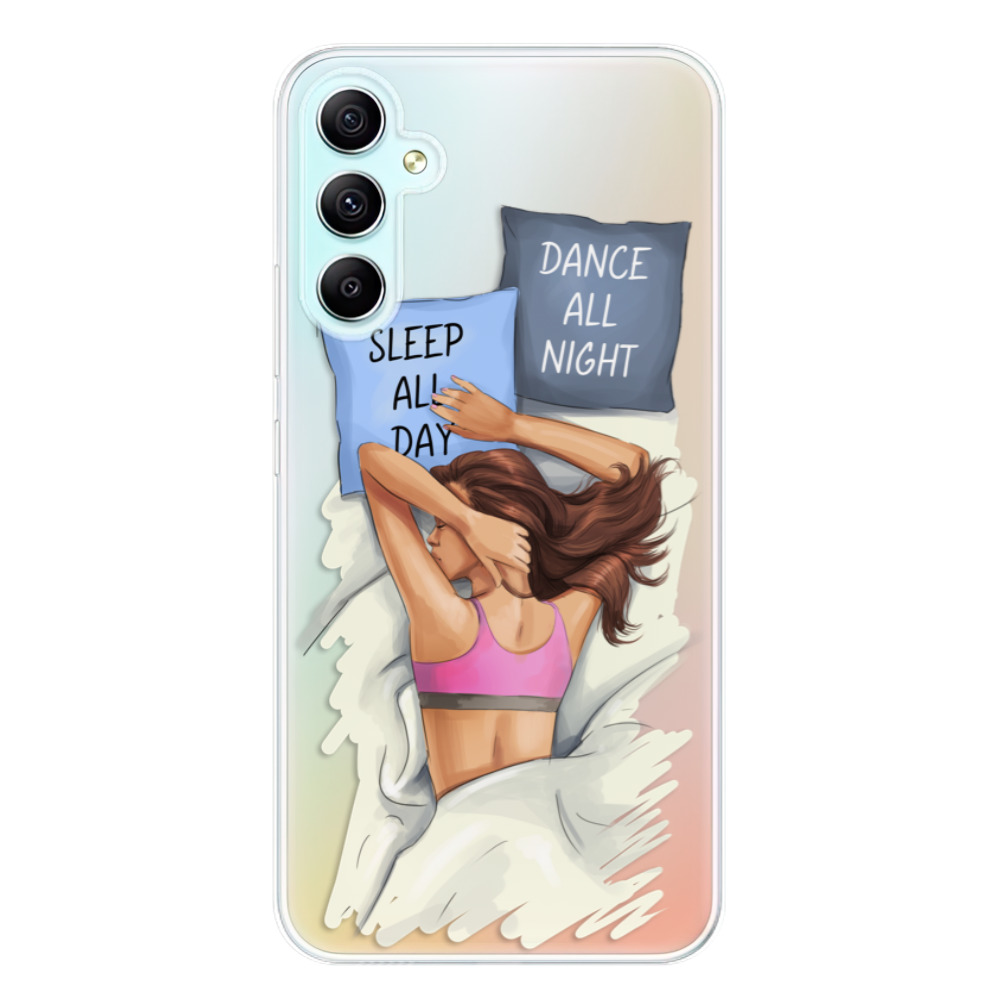 Odolné silikónové puzdro iSaprio - Dance and Sleep - Samsung Galaxy A34 5G