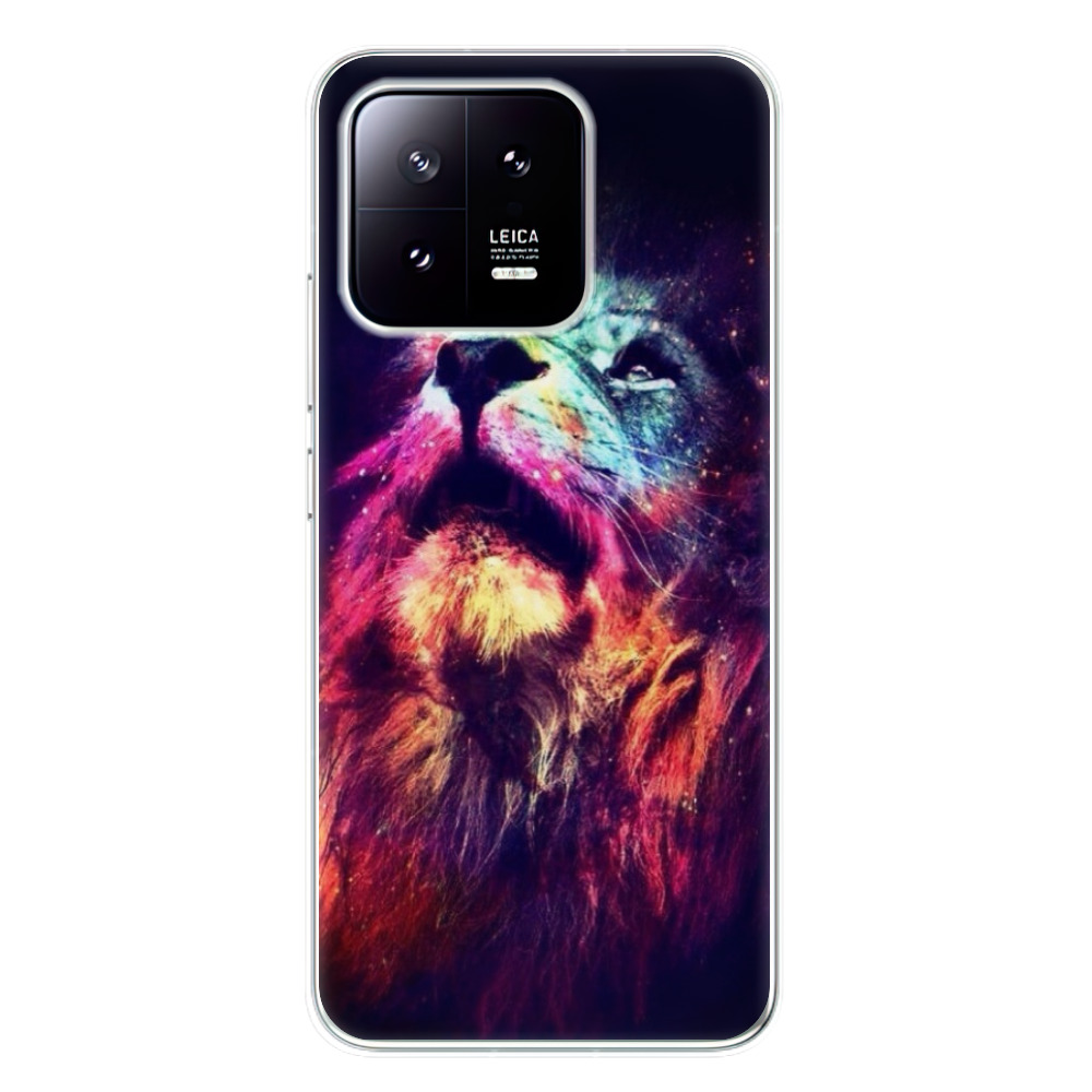 Odolné silikónové puzdro iSaprio - Lion in Colors - Xiaomi 13