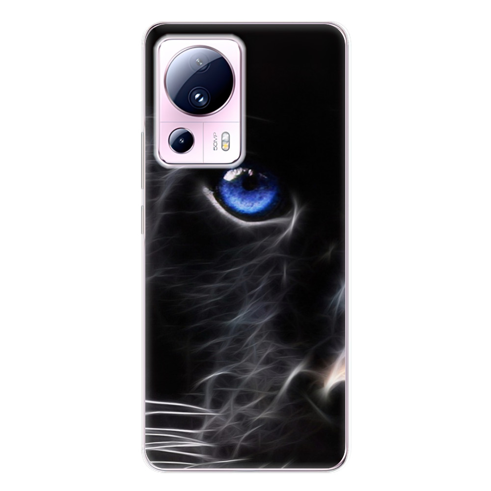 Odolné silikónové puzdro iSaprio - Black Puma - Xiaomi 13 Lite