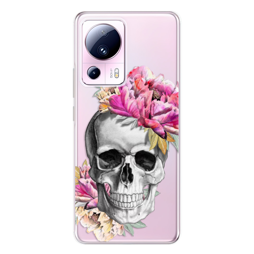 Odolné silikónové puzdro iSaprio - Pretty Skull - Xiaomi 13 Lite