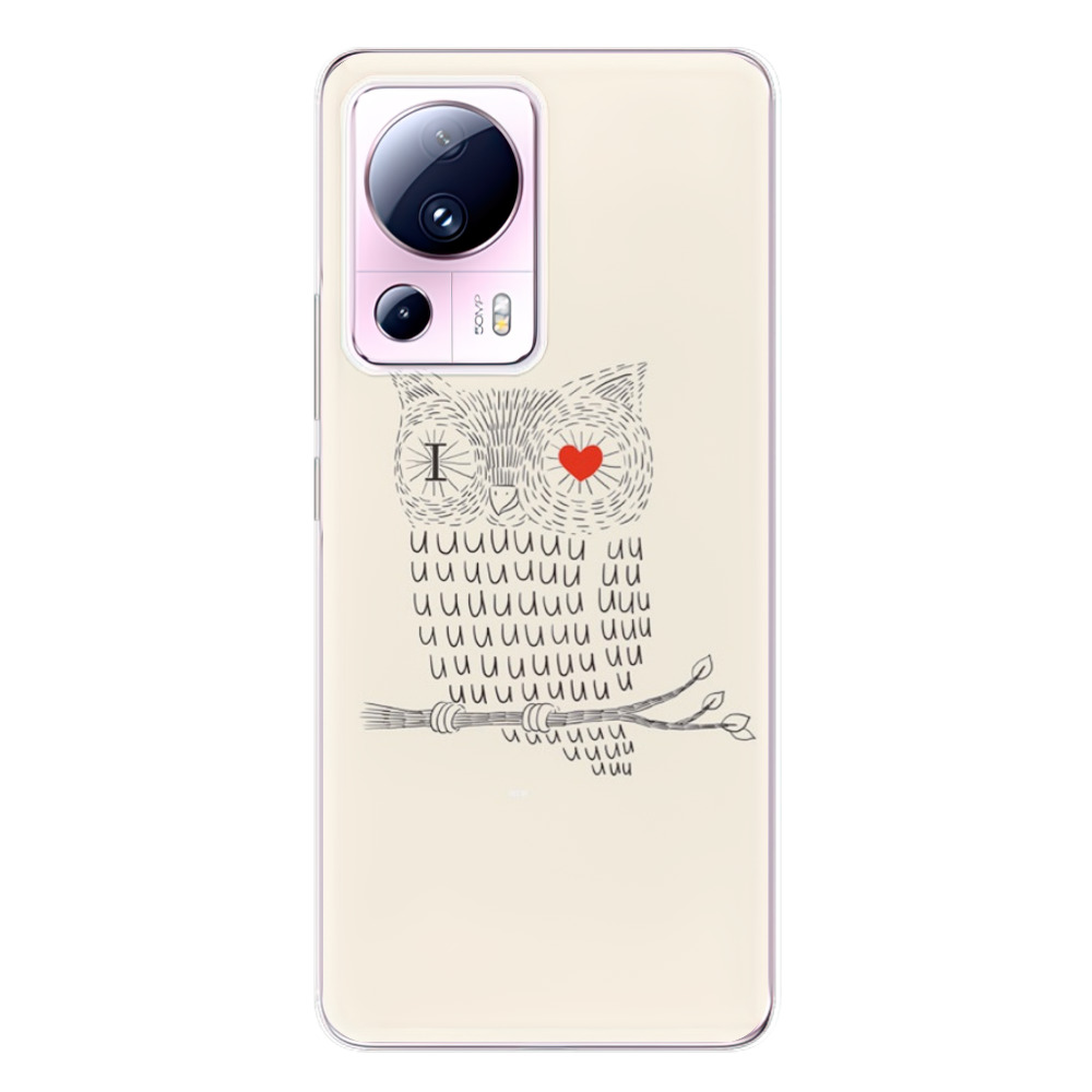 Odolné silikónové puzdro iSaprio - I Love You 01 - Xiaomi 13 Lite