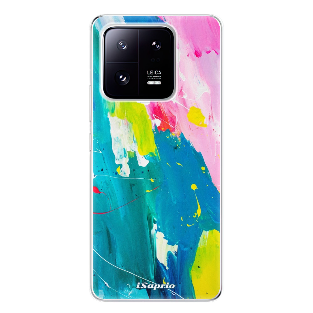 Odolné silikónové puzdro iSaprio - Abstract Paint 04 - Xiaomi 13 Pro