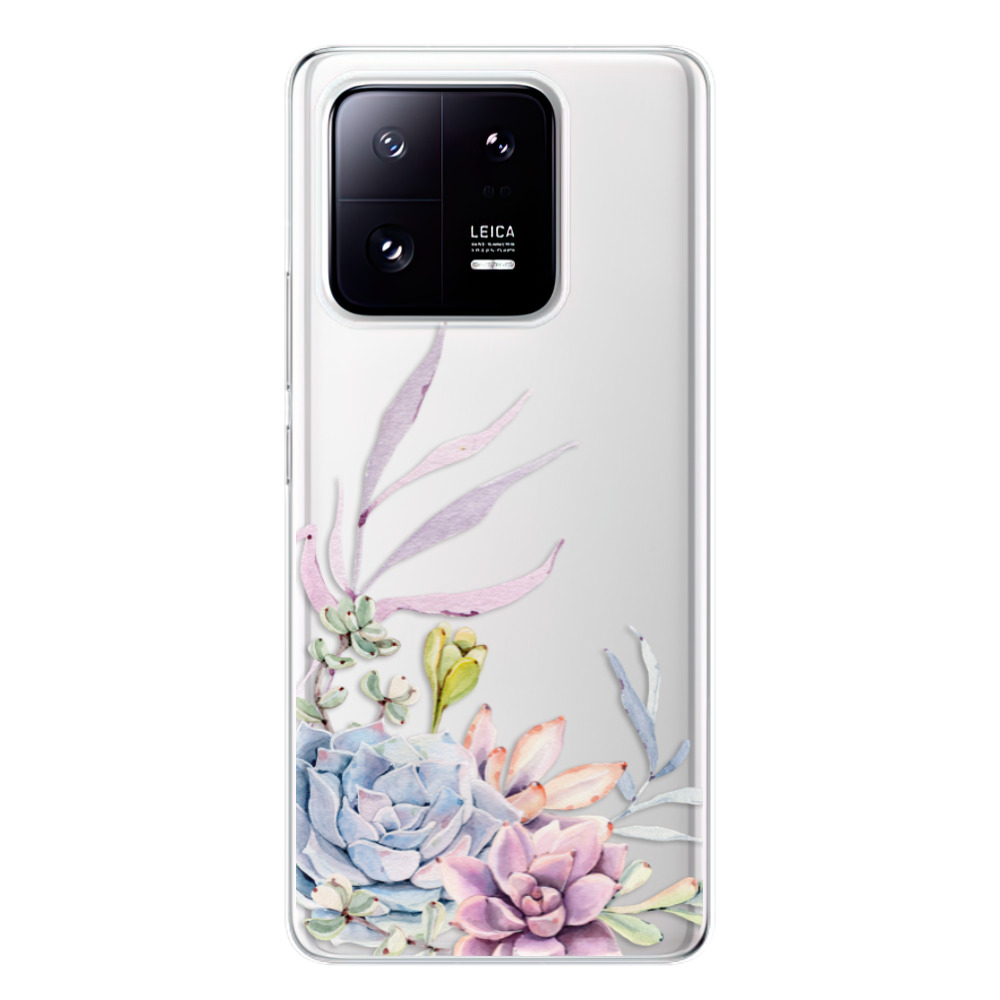 Odolné silikónové puzdro iSaprio - Succulent 01 - Xiaomi 13 Pro