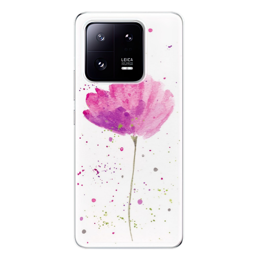 Odolné silikónové puzdro iSaprio - Poppies - Xiaomi 13 Pro