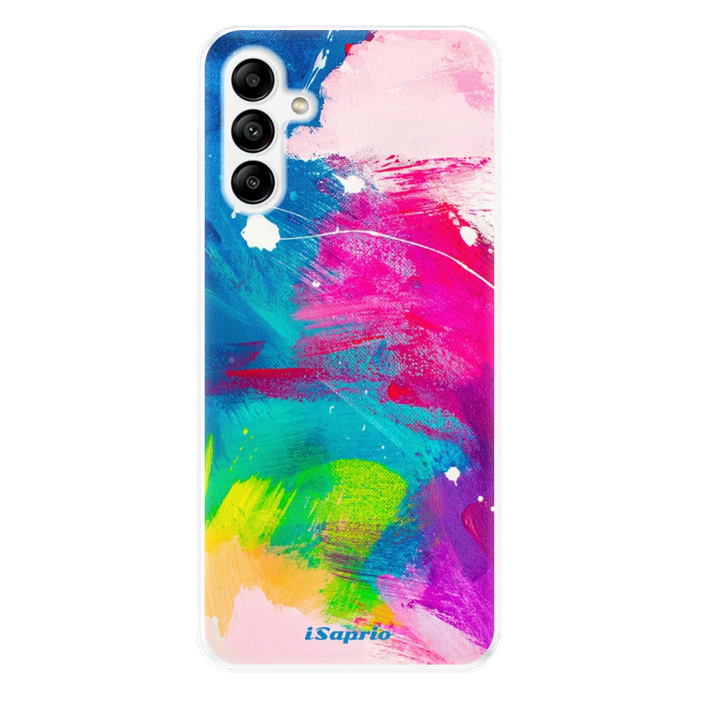 Odolné silikónové puzdro iSaprio - Abstract Paint 03 - Samsung Galaxy A04s