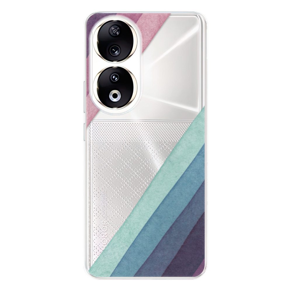 Odolné silikónové puzdro iSaprio - Glitter Stripes 01 - Honor 90 5G