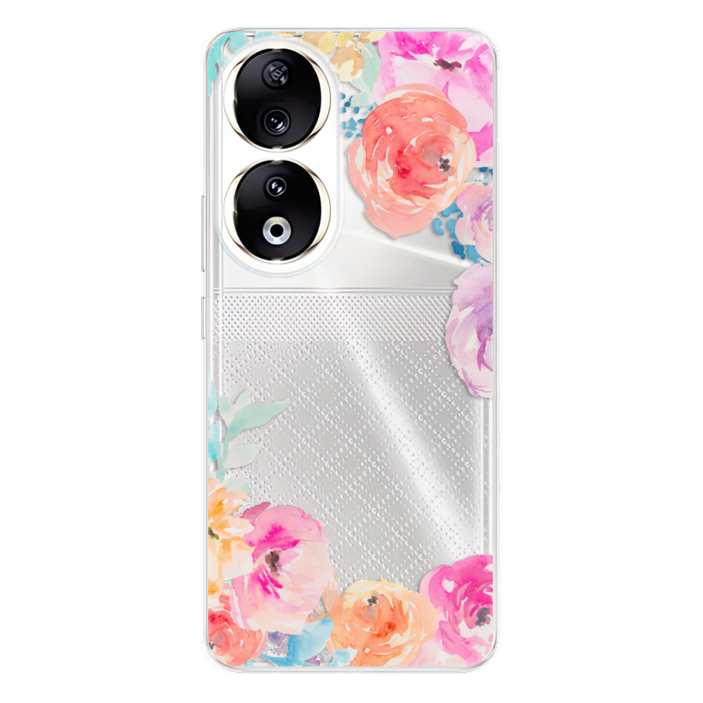 Odolné silikónové puzdro iSaprio - Flower Brush - Honor 90 5G