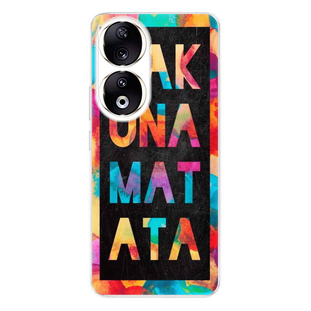 Odolné silikónové puzdro iSaprio - Hakuna Matata 01 - Honor 90 5G