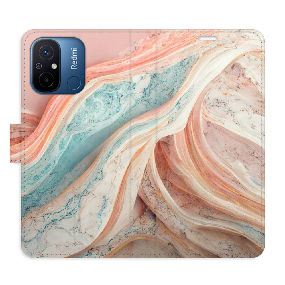Flipové puzdro iSaprio - Colour Marble - Xiaomi Redmi 12C