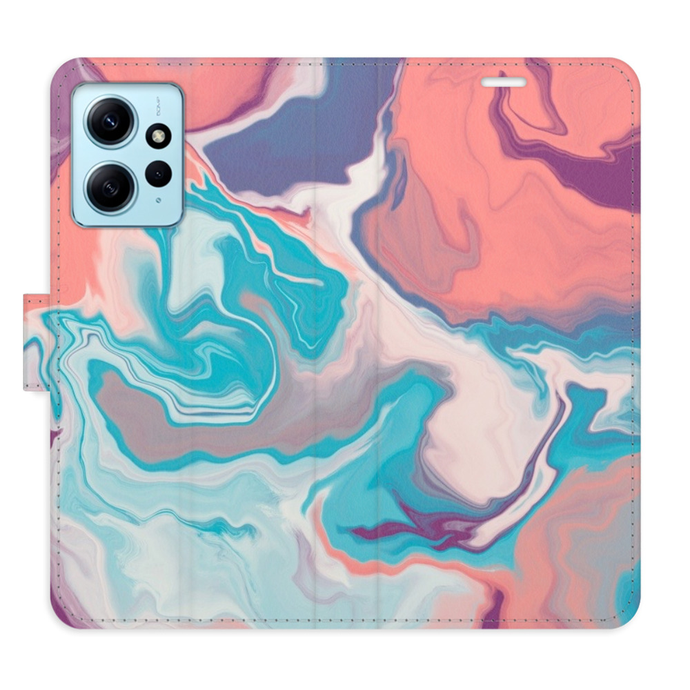 Flipové puzdro iSaprio - Abstract Paint 06 - Xiaomi Redmi Note 12 5G