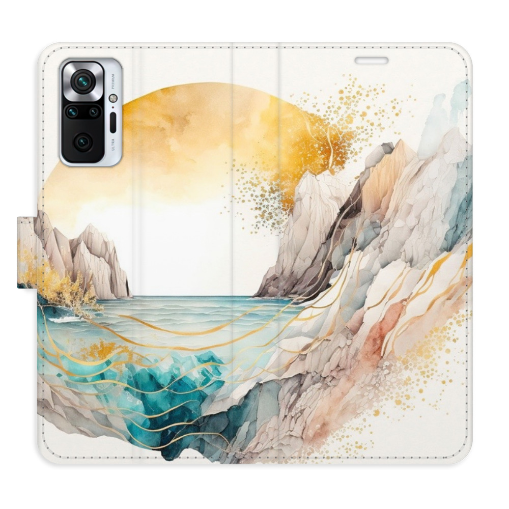 Flipové puzdro iSaprio - Winter in the Mountains - Xiaomi Redmi Note 10 Pro