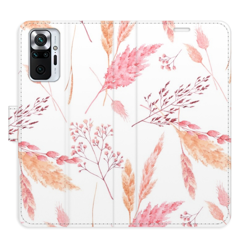 Flipové puzdro iSaprio - Ornamental Flowers - Xiaomi Redmi Note 10 Pro