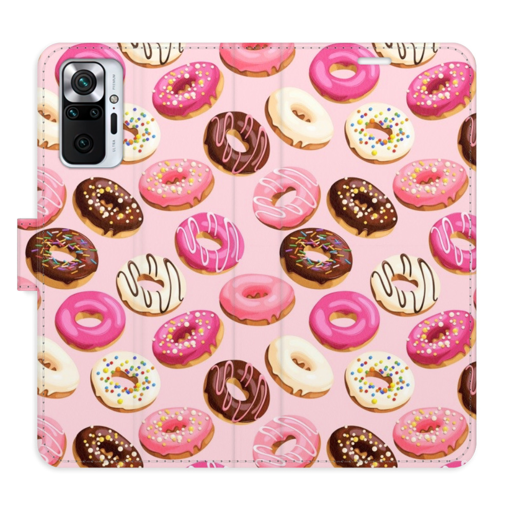 Flipové puzdro iSaprio - Donuts Pattern 03 - Xiaomi Redmi Note 10 Pro
