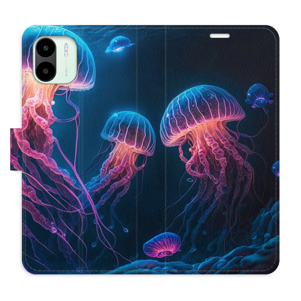 Flipové puzdro iSaprio - Jellyfish - Xiaomi Redmi A1 / A2