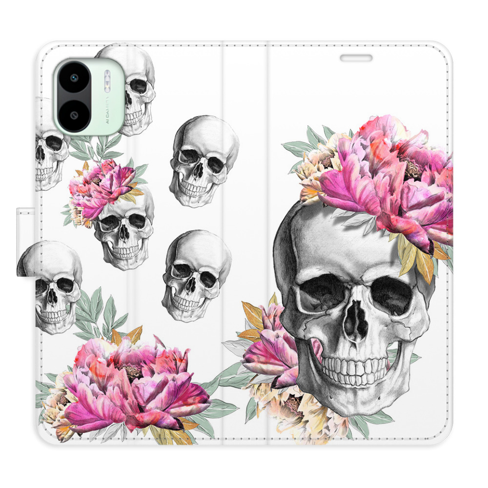 Flipové puzdro iSaprio - Crazy Skull - Xiaomi Redmi A1 / A2