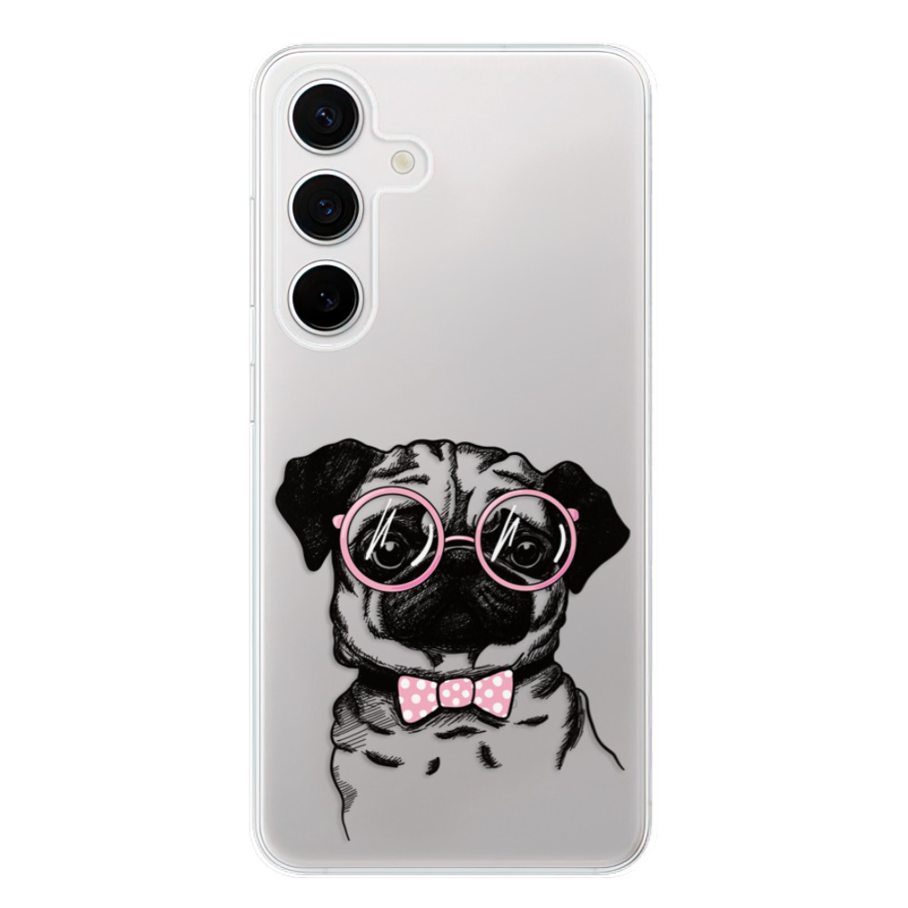 Odolné silikónové puzdro iSaprio - The Pug - Samsung Galaxy S24