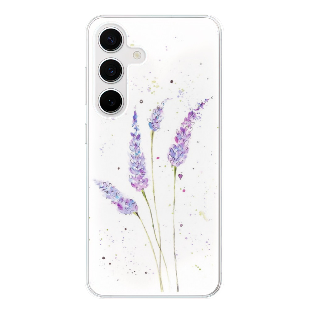 Odolné silikónové puzdro iSaprio - Lavender - Samsung Galaxy S24