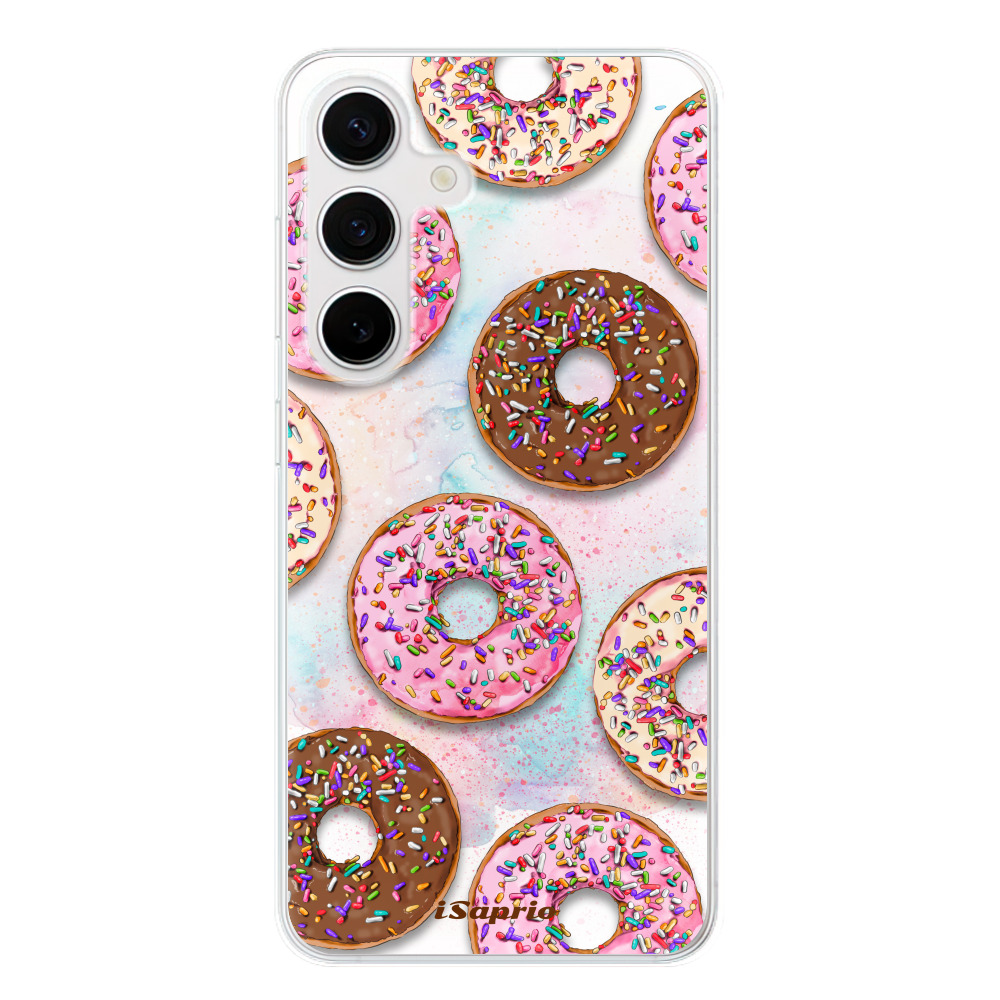 Odolné silikónové puzdro iSaprio - Donuts 11 - Samsung Galaxy S24