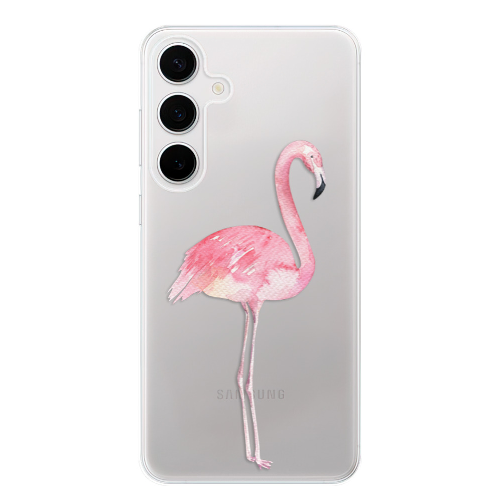 Odolné silikónové puzdro iSaprio - Flamingo 01 - Samsung Galaxy S24+
