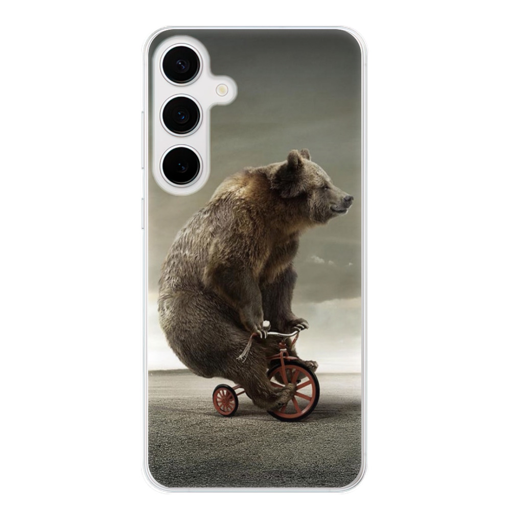Odolné silikónové puzdro iSaprio - Bear 01 - Samsung Galaxy S24+