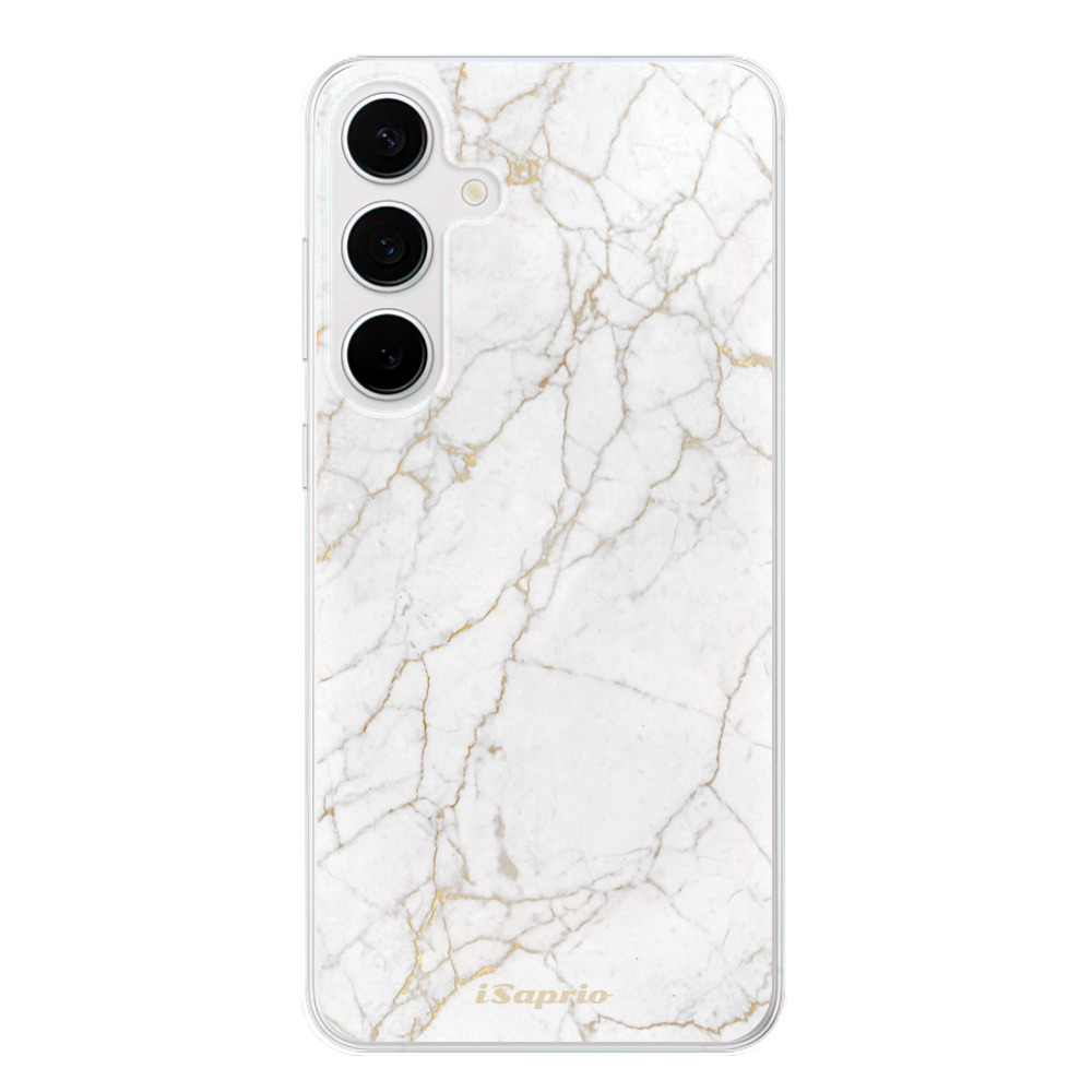 Odolné silikónové puzdro iSaprio - GoldMarble 13 - Samsung Galaxy S24+