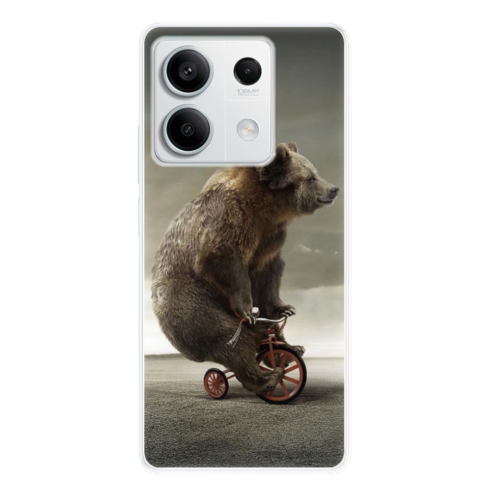 Odolné silikónové puzdro iSaprio - Bear 01 - Xiaomi Redmi Note 13 5G