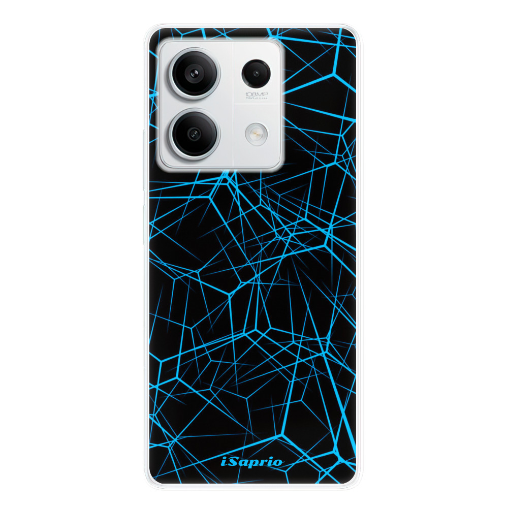 Odolné silikónové puzdro iSaprio - Abstract Outlines 12 - Xiaomi Redmi Note 13 5G