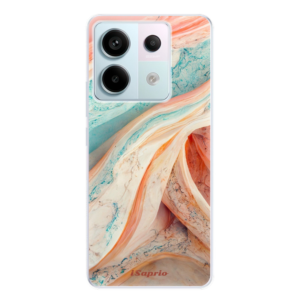 Odolné silikónové puzdro iSaprio - Orange and Blue - Xiaomi Redmi Note 13 Pro 5G / Poco X6 5G