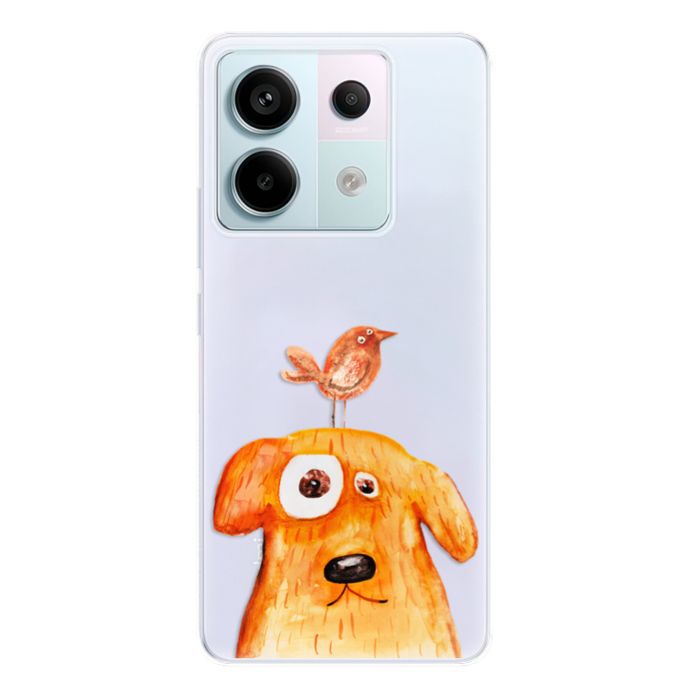 Odolné silikónové puzdro iSaprio - Dog And Bird - Xiaomi Redmi Note 13 Pro 5G / Poco X6 5G