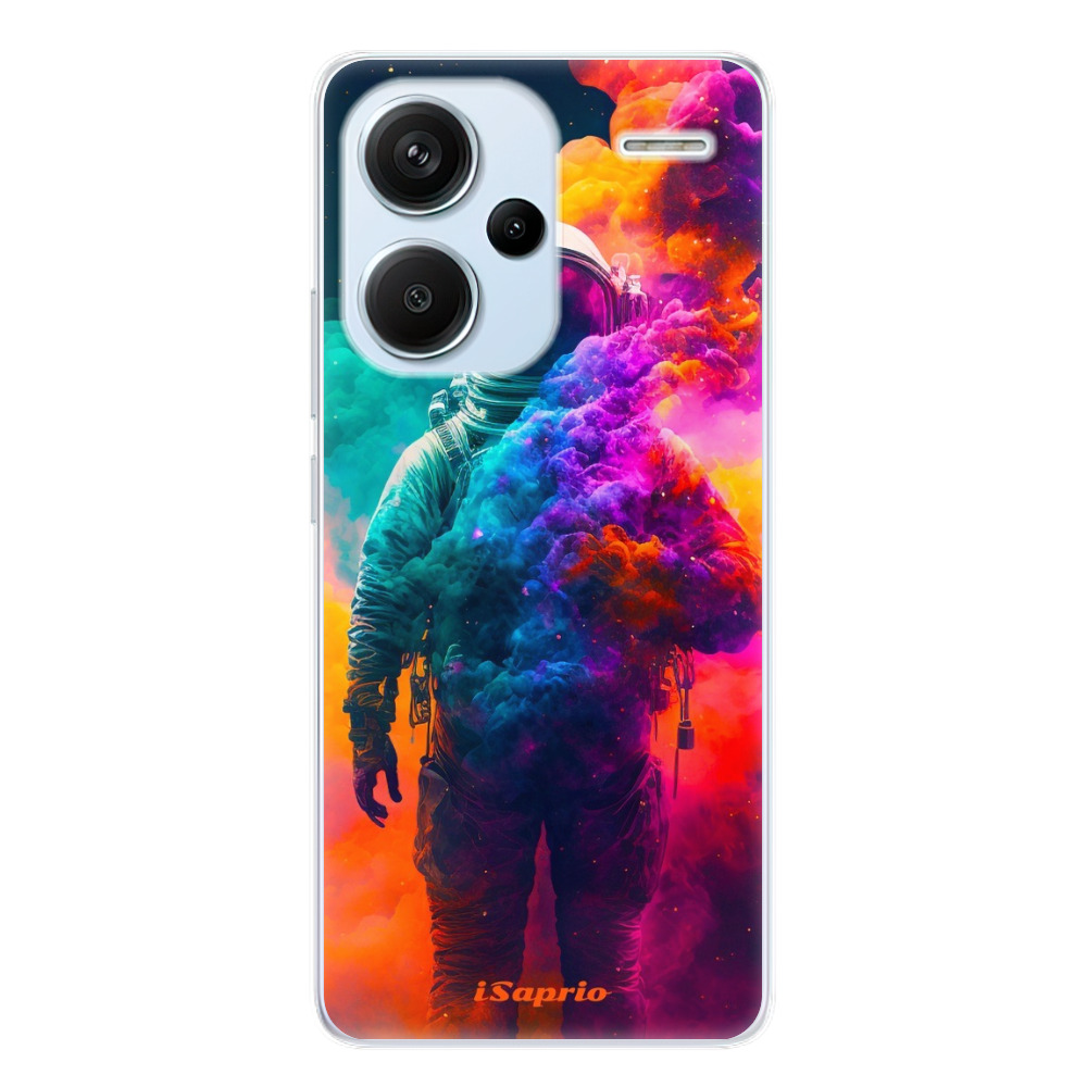 Odolné silikónové puzdro iSaprio - Astronaut in Colors - Xiaomi Redmi Note 13 Pro+ 5G