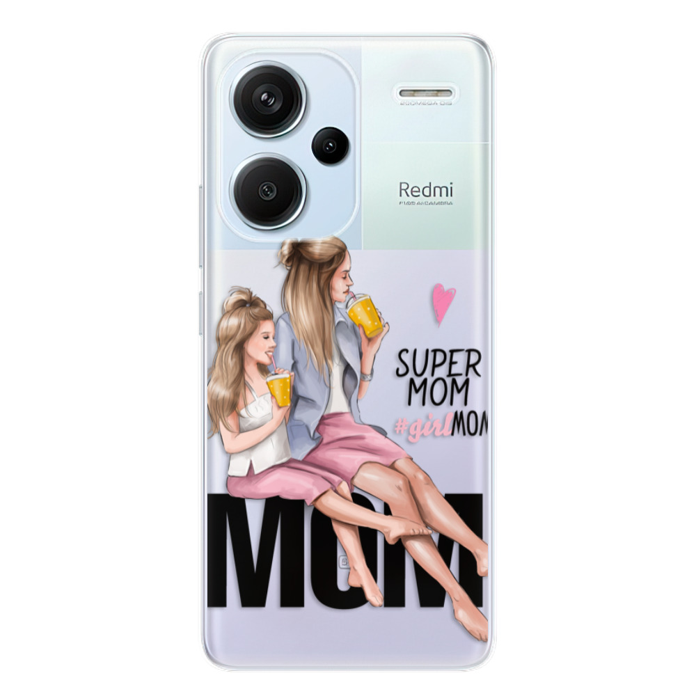 Odolné silikónové puzdro iSaprio - Milk Shake - Blond - Xiaomi Redmi Note 13 Pro+ 5G