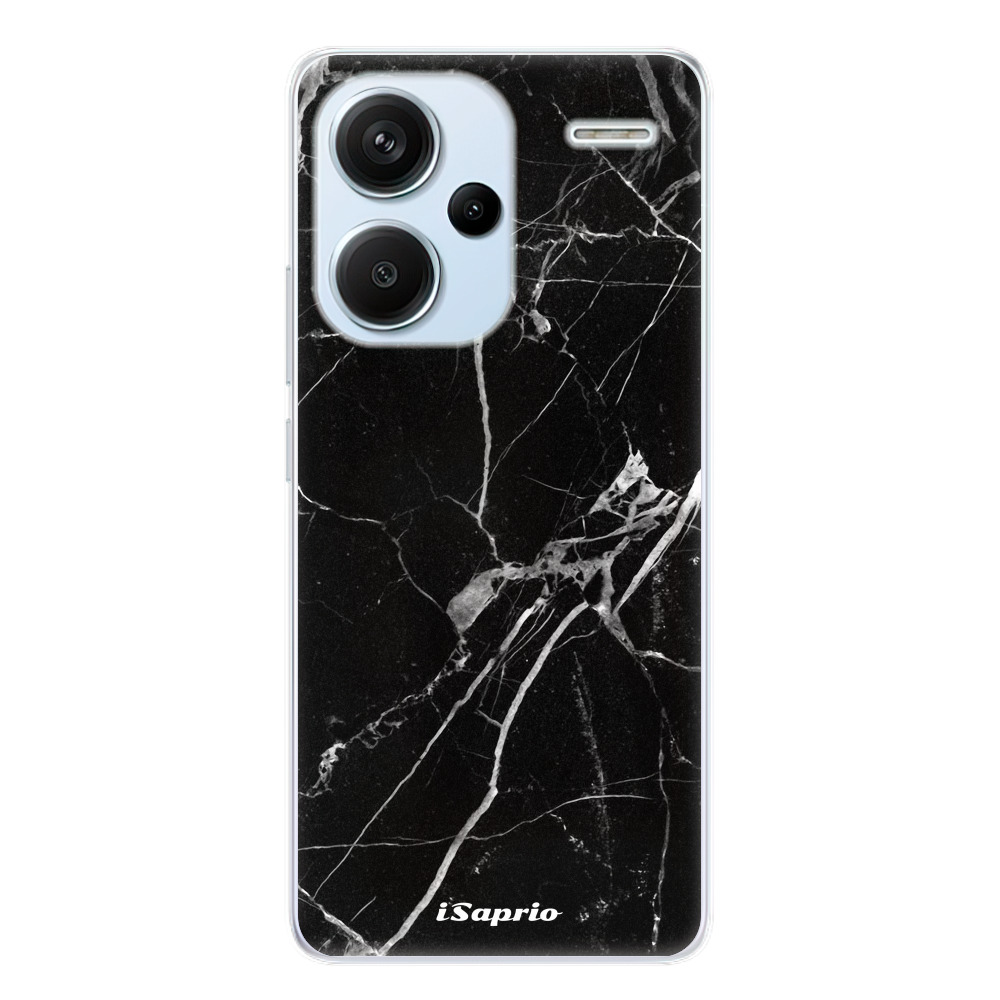 Odolné silikónové puzdro iSaprio - Black Marble 18 - Xiaomi Redmi Note 13 Pro+ 5G