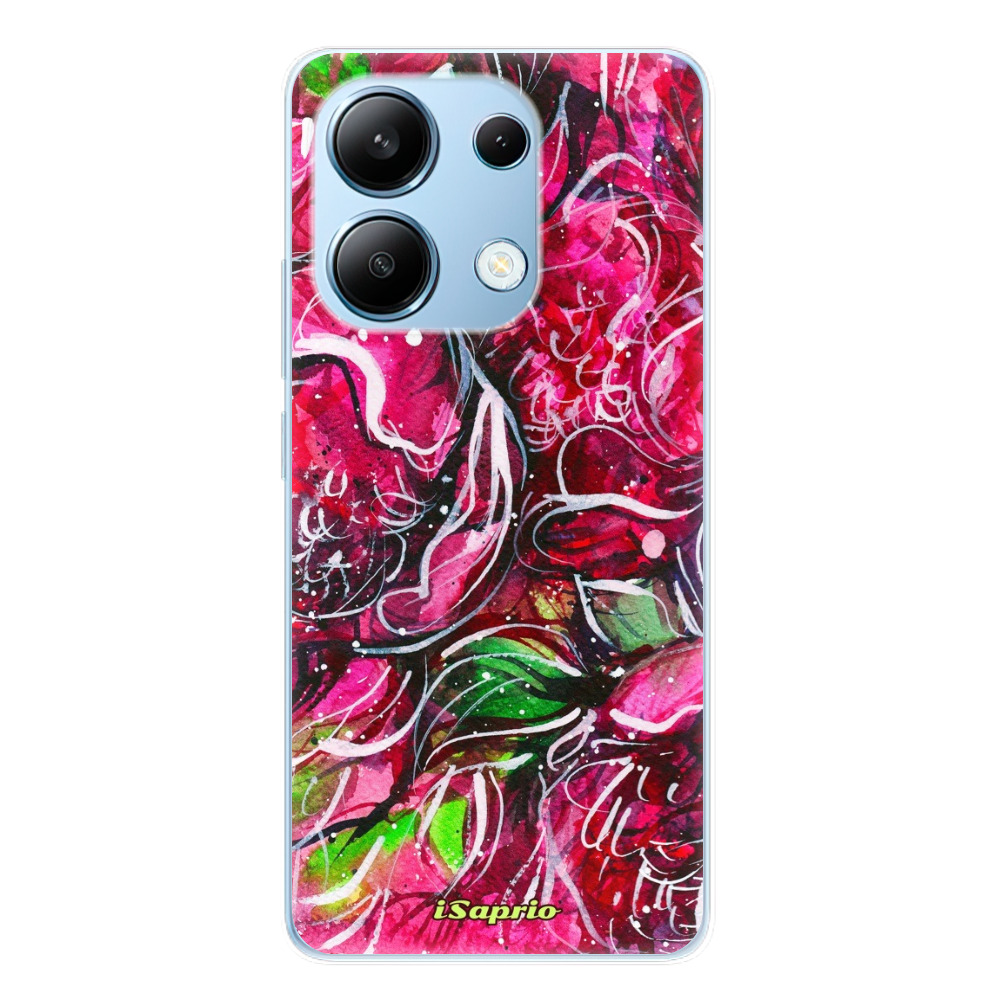 Odolné silikónové puzdro iSaprio - Burgundy - Xiaomi Redmi Note 13