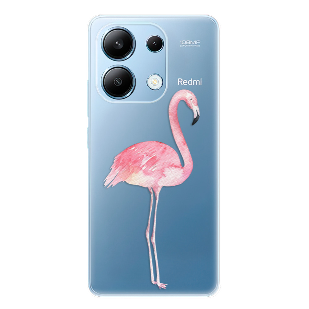 Odolné silikónové puzdro iSaprio - Flamingo 01 - Xiaomi Redmi Note 13