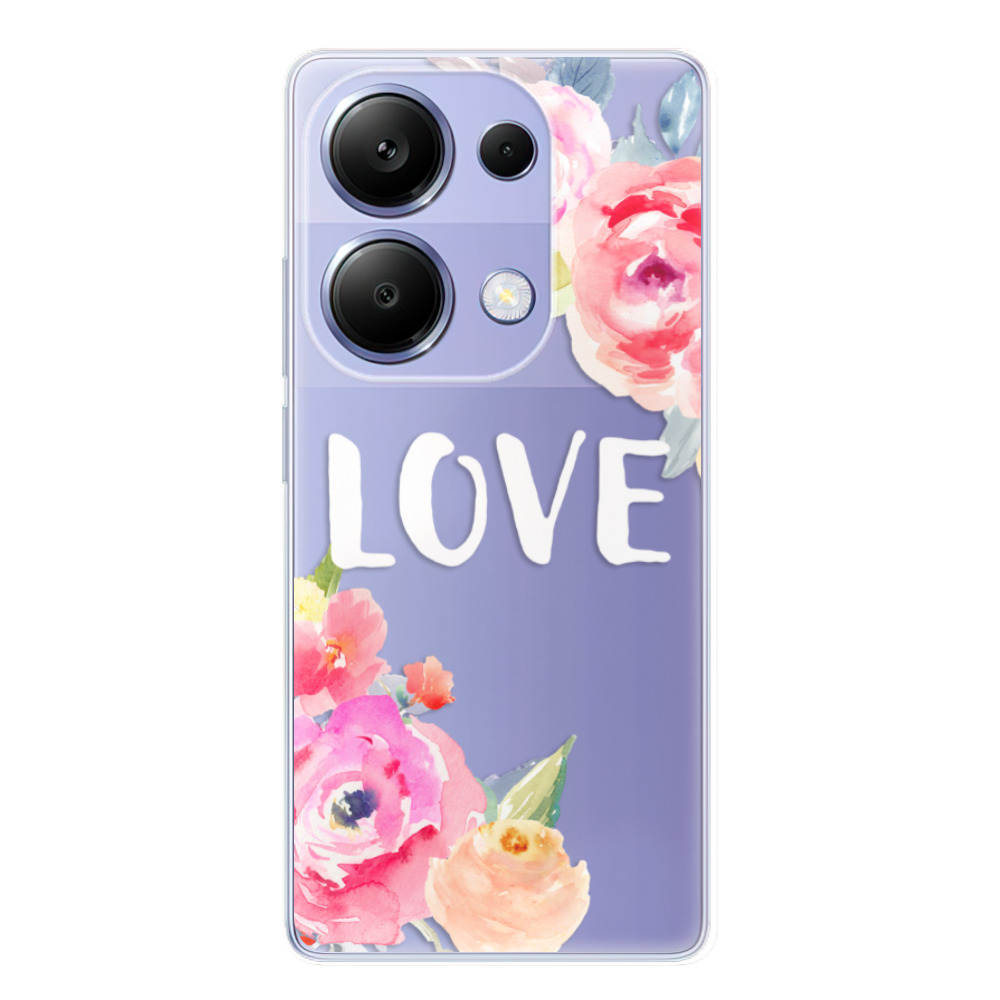 Odolné silikónové puzdro iSaprio - Love - Xiaomi Redmi Note 13 Pro