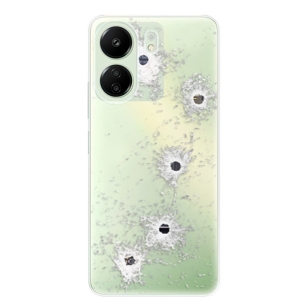 Odolné silikónové puzdro iSaprio - Gunshots - Xiaomi Redmi 13C