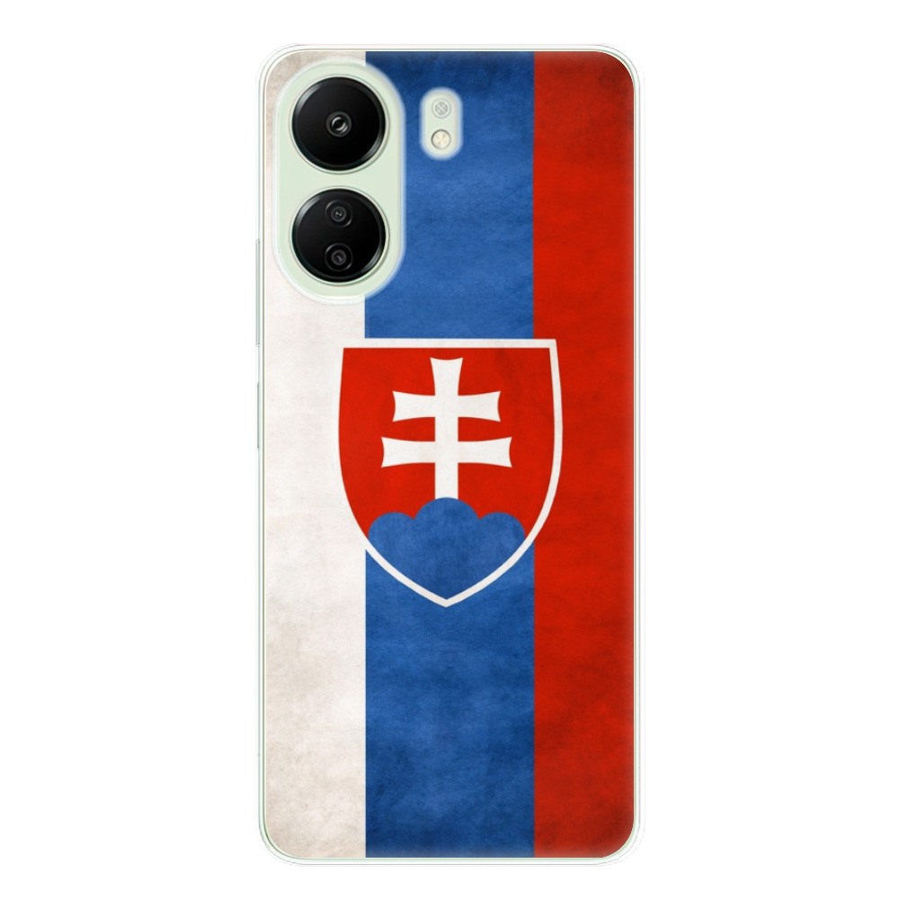 Odolné silikónové puzdro iSaprio - Slovakia Flag - Xiaomi Redmi 13C