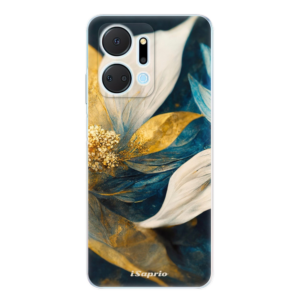 Odolné silikónové puzdro iSaprio - Gold Petals - Honor X7a