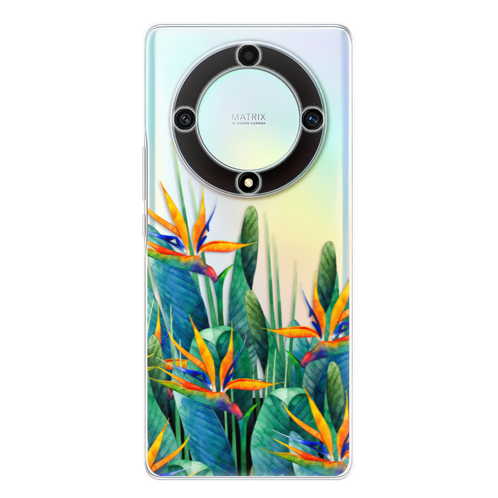 Odolné silikónové puzdro iSaprio - Exotic Flowers - Honor Magic5 Lite 5G