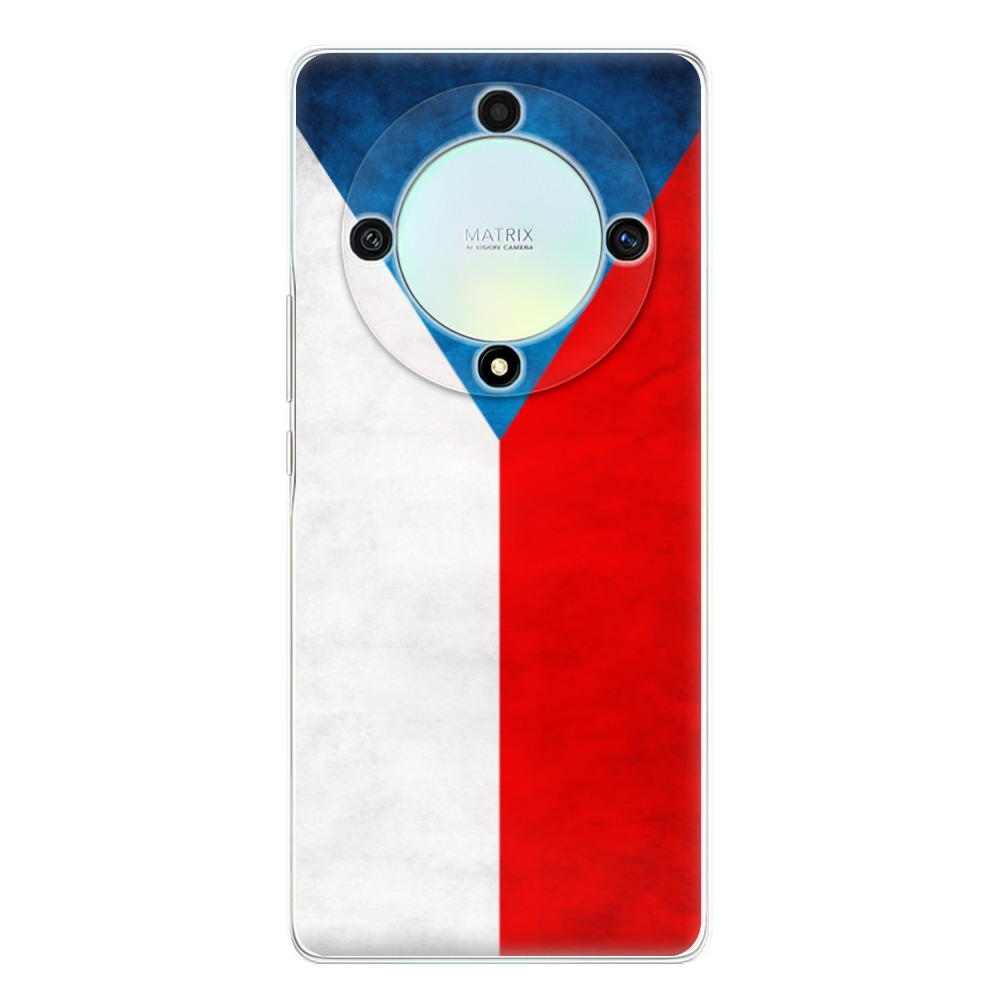 Odolné silikónové puzdro iSaprio - Czech Flag - Honor Magic5 Lite 5G
