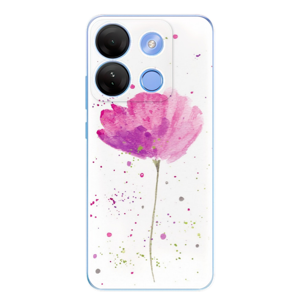 Odolné silikónové puzdro iSaprio - Poppies - Infinix Smart 7