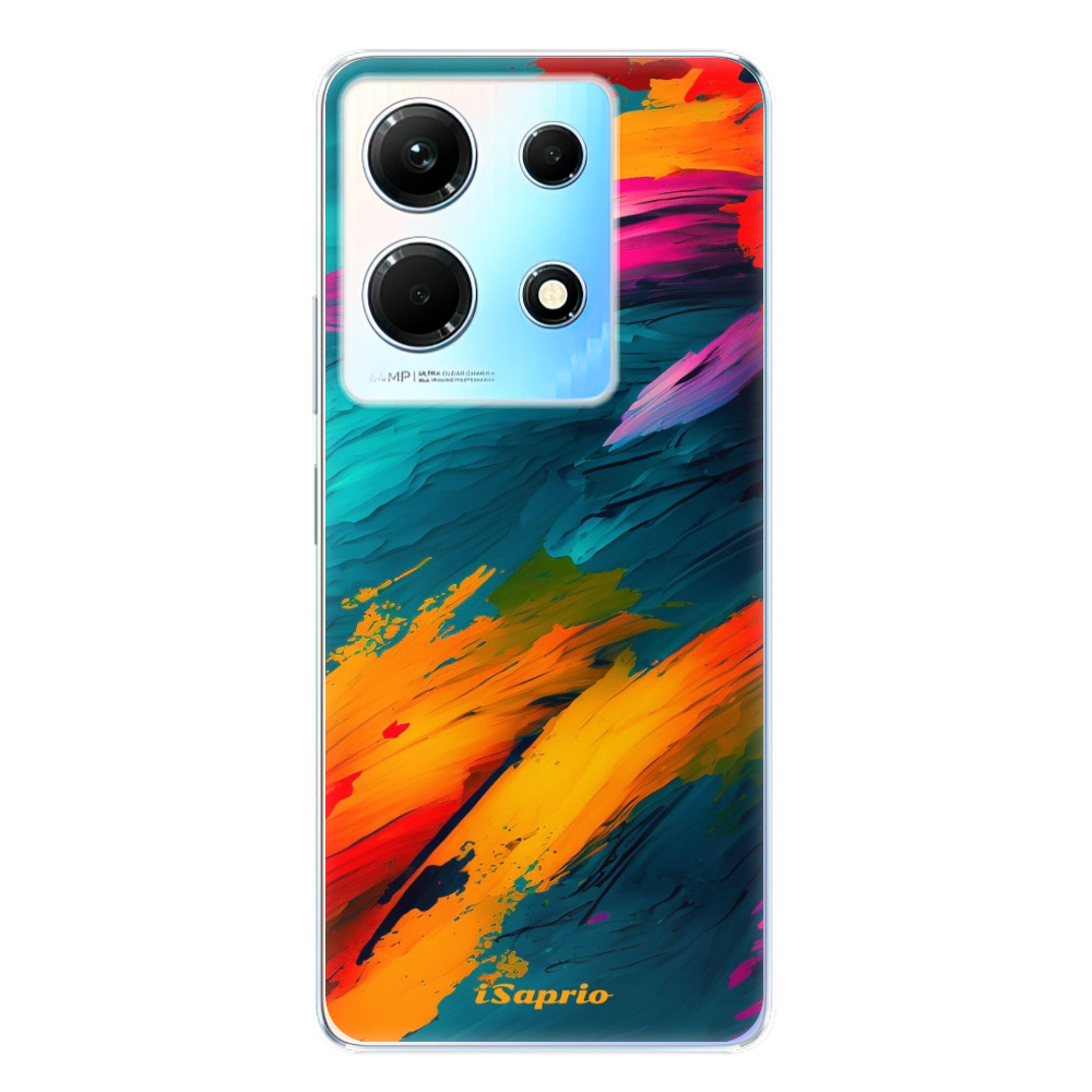 Odolné silikónové puzdro iSaprio - Blue Paint - Infinix Note 30