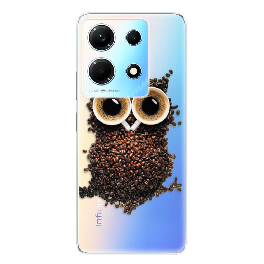 Odolné silikónové puzdro iSaprio - Owl And Coffee - Infinix Note 30