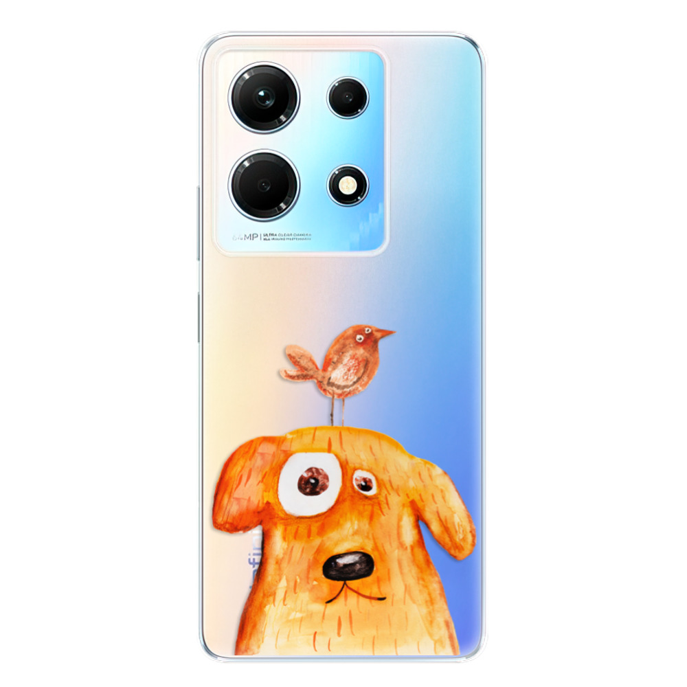 Odolné silikónové puzdro iSaprio - Dog And Bird - Infinix Note 30