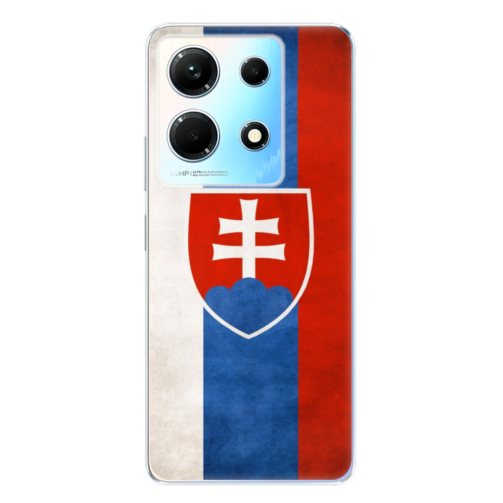 Odolné silikónové puzdro iSaprio - Slovakia Flag - Infinix Note 30