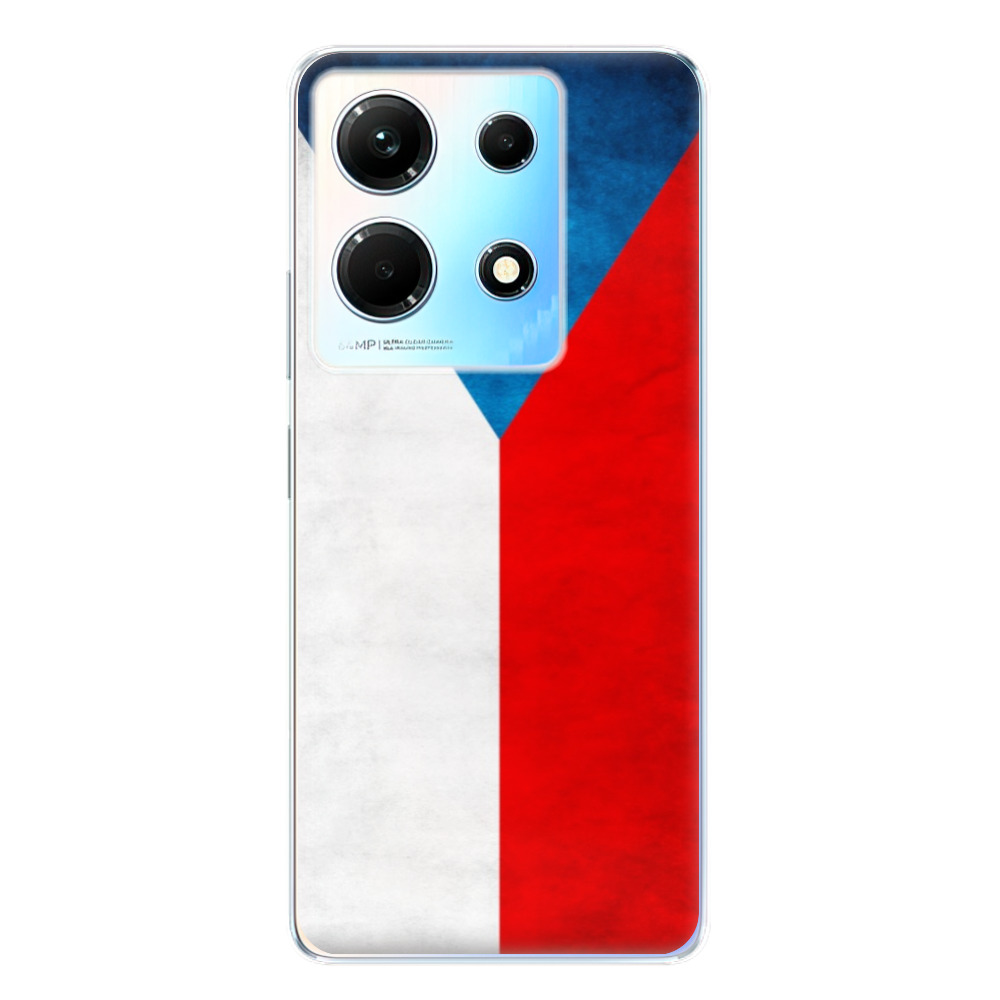 Odolné silikónové puzdro iSaprio - Czech Flag - Infinix Note 30