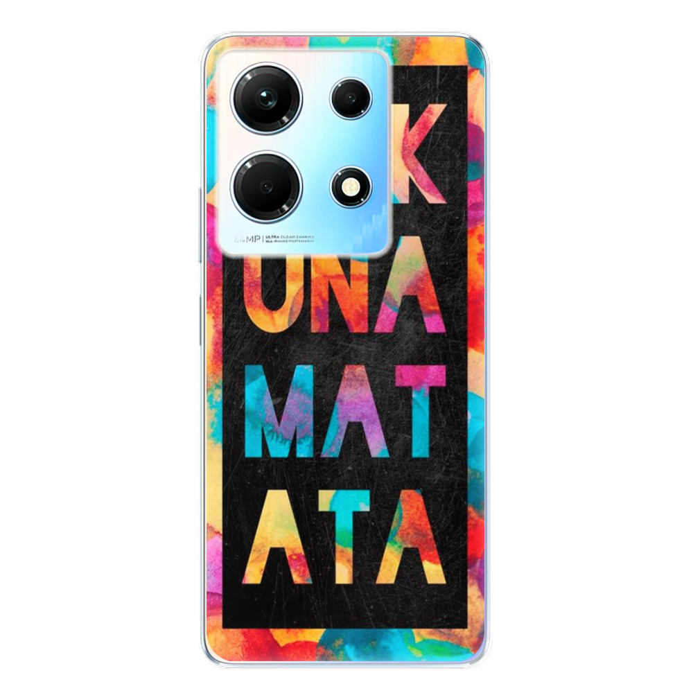 Odolné silikónové puzdro iSaprio - Hakuna Matata 01 - Infinix Note 30