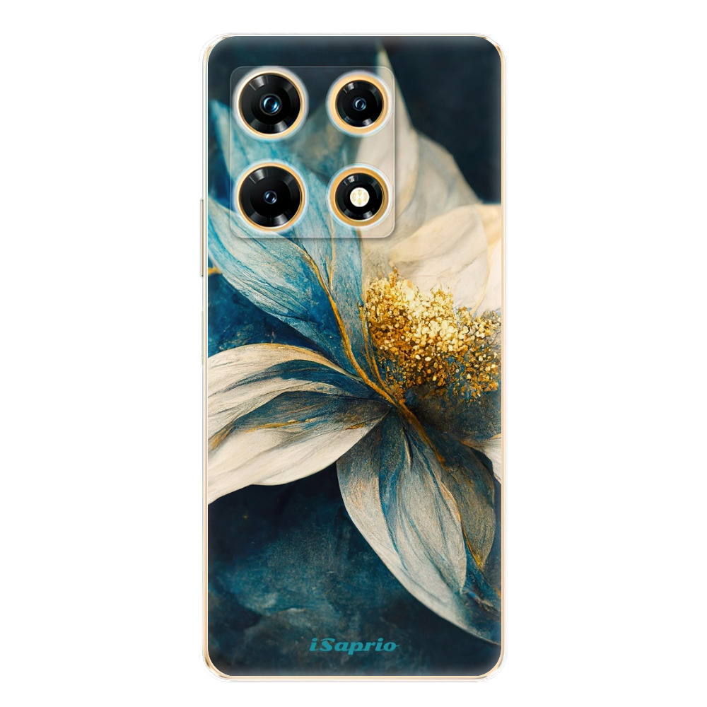 Odolné silikónové puzdro iSaprio - Blue Petals - Infinix Note 30 PRO